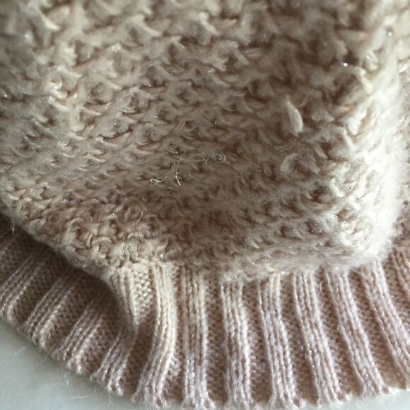 Maternity Sweater - Adjustable and Cozy in Light Pink X-Large - Picture 13 of 16